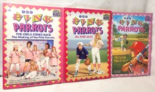 Lot 3 Pink Parrots # 1 2 & 3 Vintage Sports Illustrated Kids PB Books Lucy Ellis