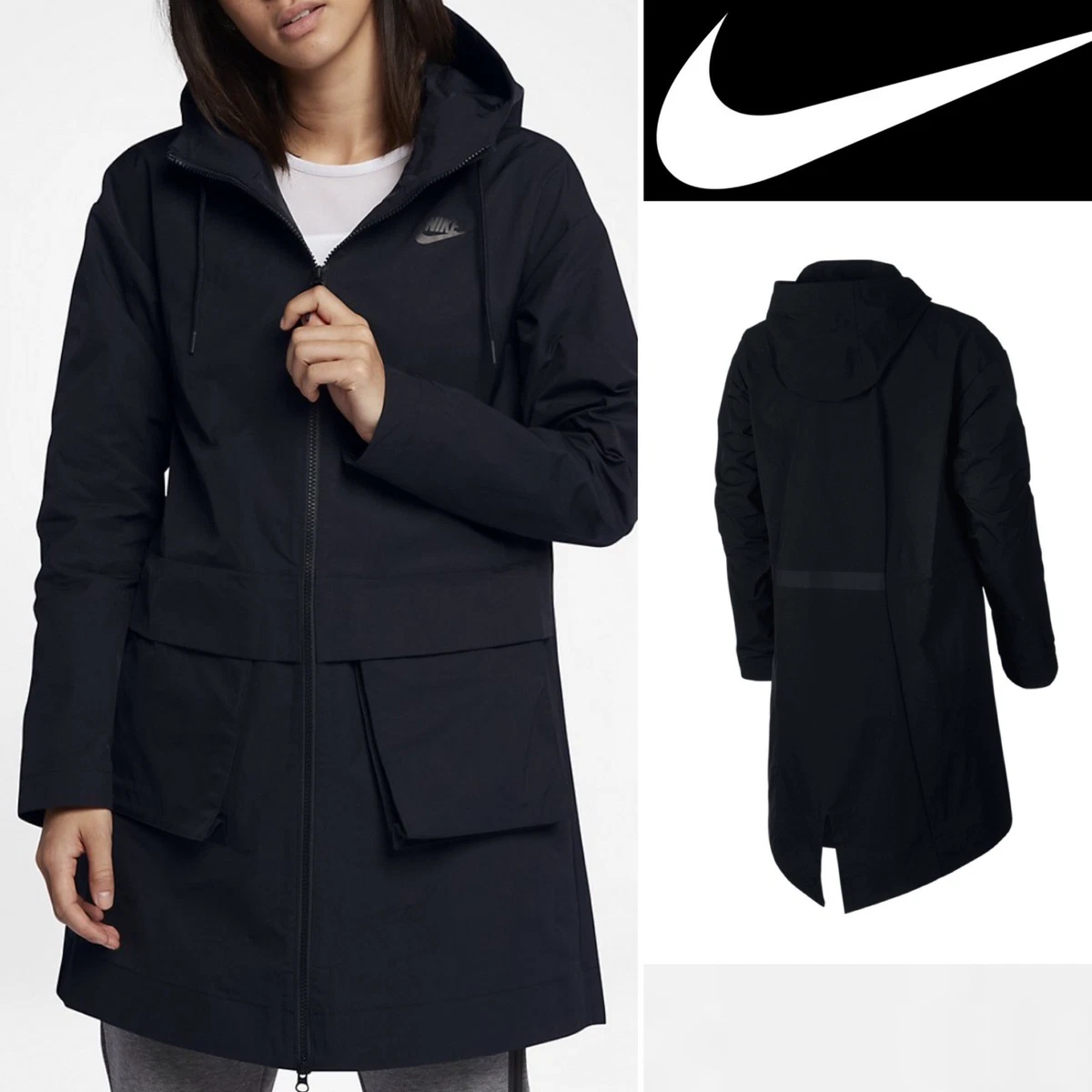 Nike waterproof hotsell coat womens