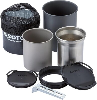 NEW: SOTO Thermostack Cooker Combo SOD-521 from Japan