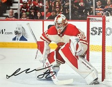 Dan Vladar Calgary Flames Signed 8x10 NHL Photo COA