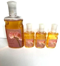 4 pc - Bath & Body Works Pleasures SWEET PEA Shower Gel Classic Original