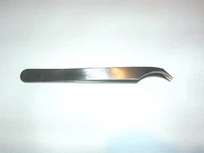 RUBIS  #29 PETITE  TWEEZERS FINE SHARPE CURVE TIP  NEW  SWISS MADE