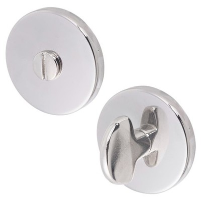 Urfic Easy Click Badezimmer Drehen & Rösen Nickel poliert 52 mm Drehturn