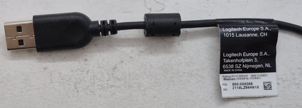 Logitech C930e V-U0031 1080p Full HD Wide-Angle Lens USB Webcam - No Shutter - Image 4 of 4