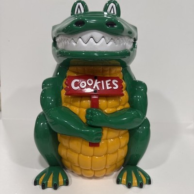 Fun-damental Too Ltd Alligator Cookie Jar Talking Cajun Crocodile