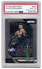 Giannis Antetokounmpo Signed Bucks 2018 Panini Prizm Card #296 - (PSA / Auto 9)
