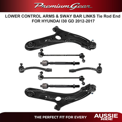 LOWER CONTROL ARMS & SWAY BAR LINKS Tie Rod End FOR HYUNDAI I30 GD 2012-2017