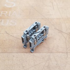 Lot of 2 - Phoenix Contact MTKD Terminal Block, 300V, 10A - USED
