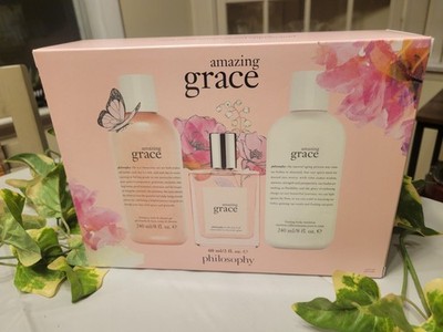 TREAT YOURSELF! PHILOSOPHY AMAZING GRACE Three Piece Set