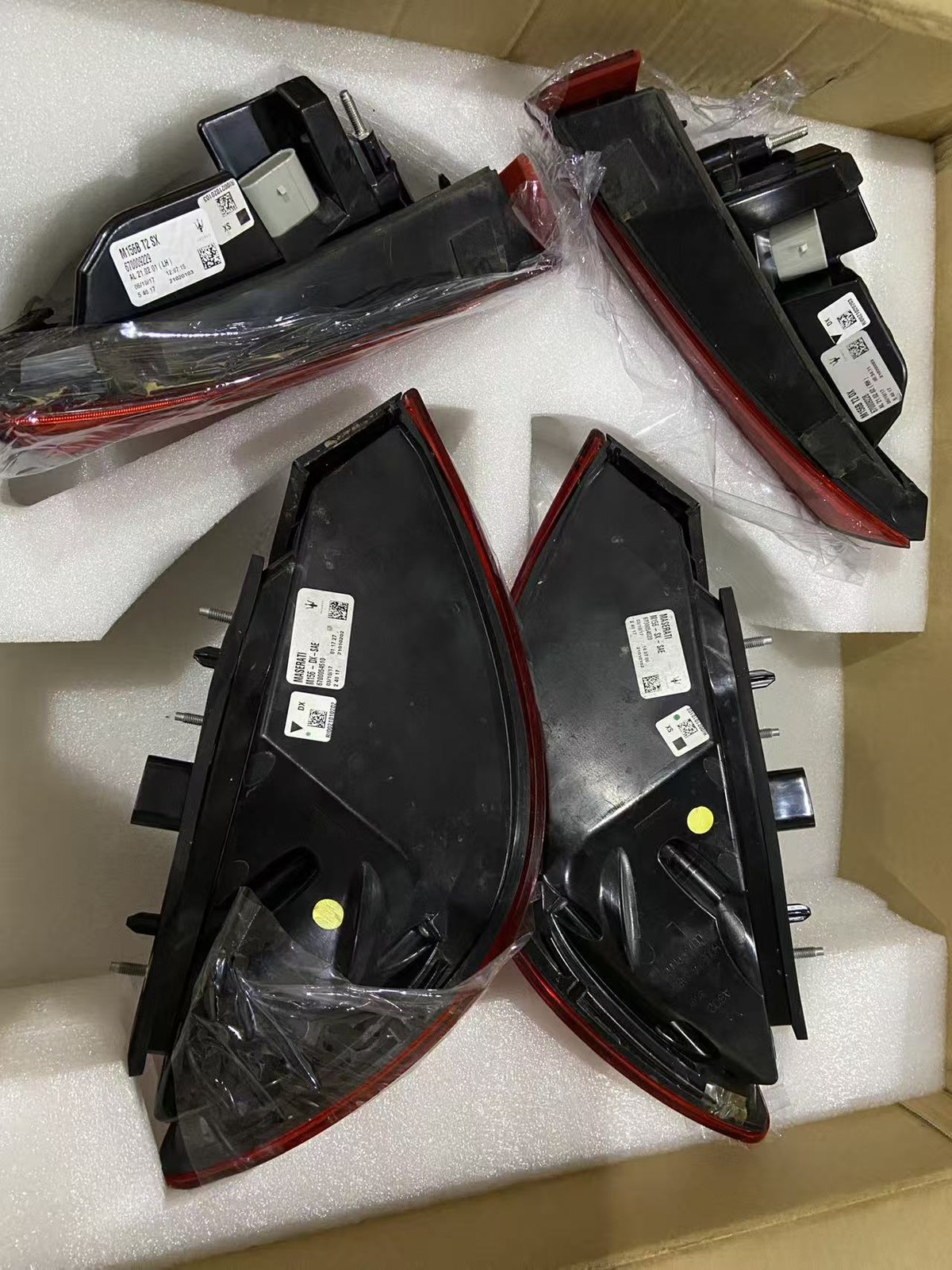 Maserati Quattroporte 2013-2021 Rear Left, right Tail lights Pair