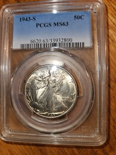 1943-S Walking Liberty Half Dollar — photo from another recent sale