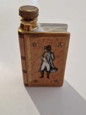 NAPOLÉON PORCELAINE LIMOGES BOUTEILLE COGNAC CAMUS EMPEREUR BUSTE AIGLE ROYAL  - Photo 1/4