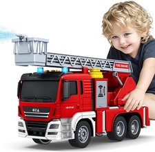Kids Toys for 3 4 5 6 7 8 Years Old Boys, Large Fire Truck Toy, Friction Powered