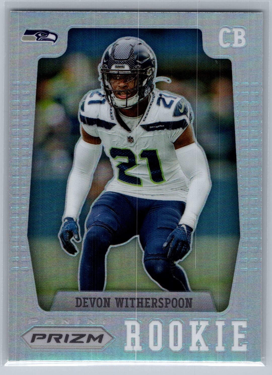 2023 Panini Prizm - Prizm Flashback Rookie Devon Witherspoon #PFR-5 Silver Prizm