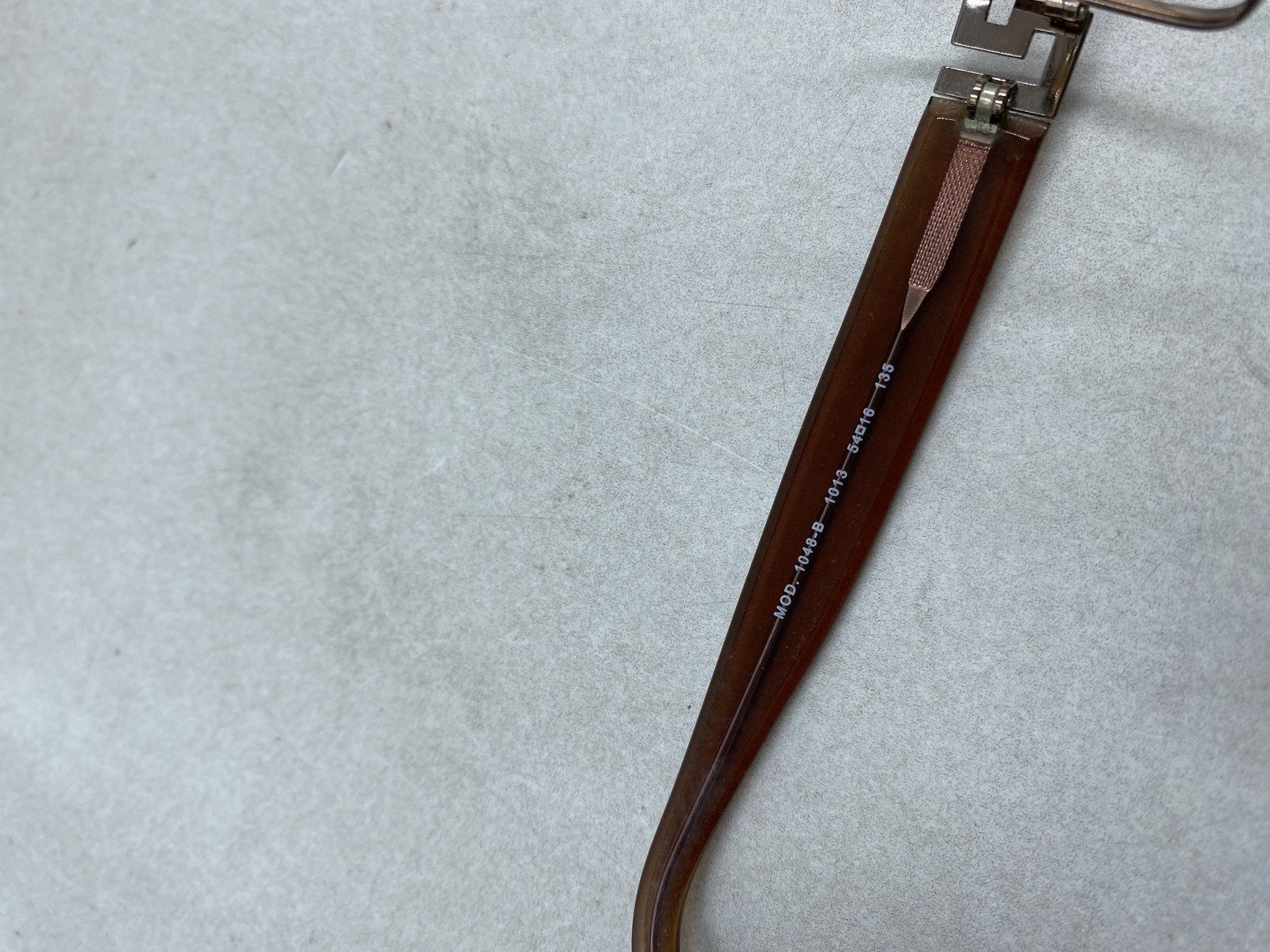 Versace Gold Rectangular Frame Eyeglasses - image 6