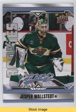 2024-25 Upper Deck MVP SP Rookies Jesper Wallstedt #237 READ 1qc6