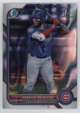 2022 Bowman Chrome Prospects Lava Refractor /399 Ronnier Quintero #BCP-124 14cn