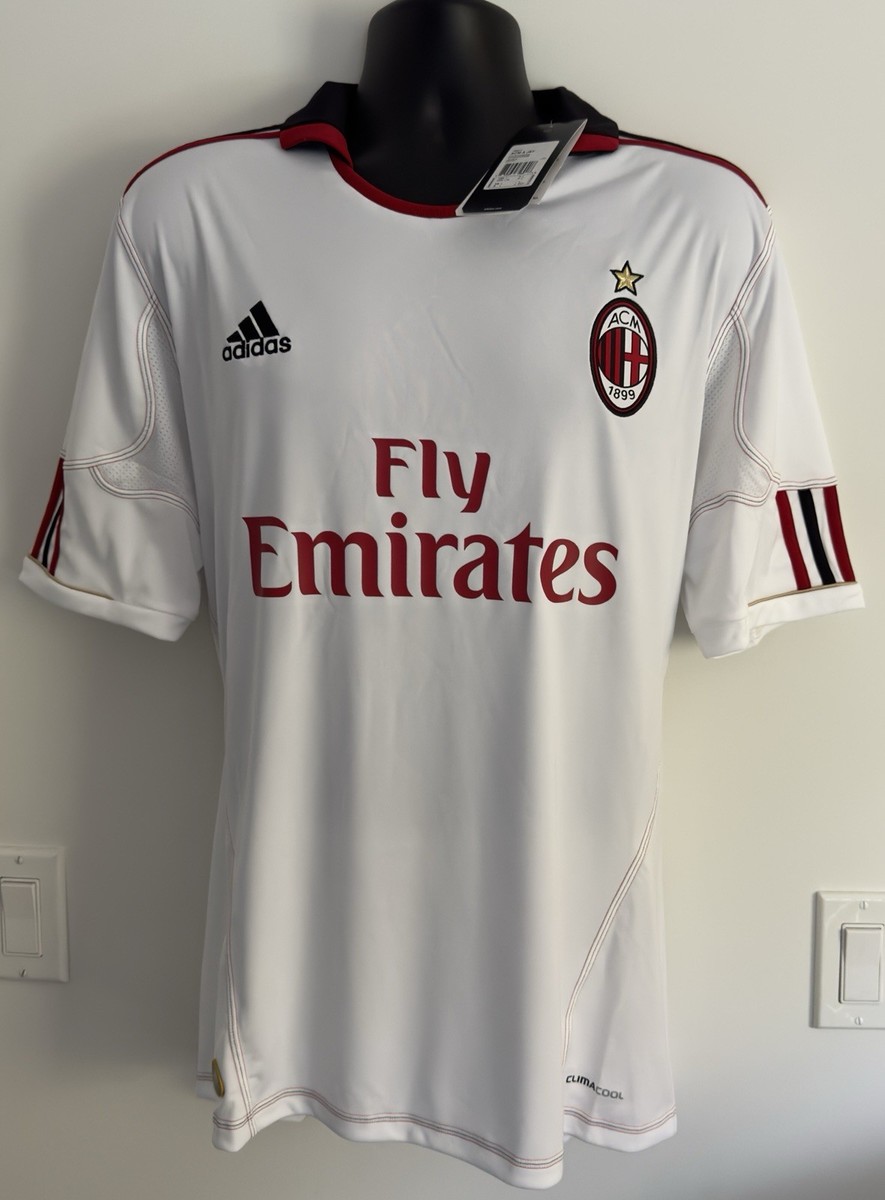 TWANY Milano Collection 2010セット BNWT AC Milan 2010/11 Away Jersey Shirt 10/11 Kit Ronaldinho NEW