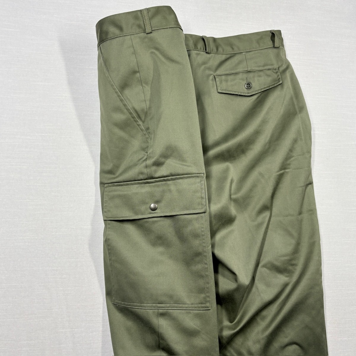 Seyntex 1990 Belgian Military Sateen Field Pants Trousers 56M