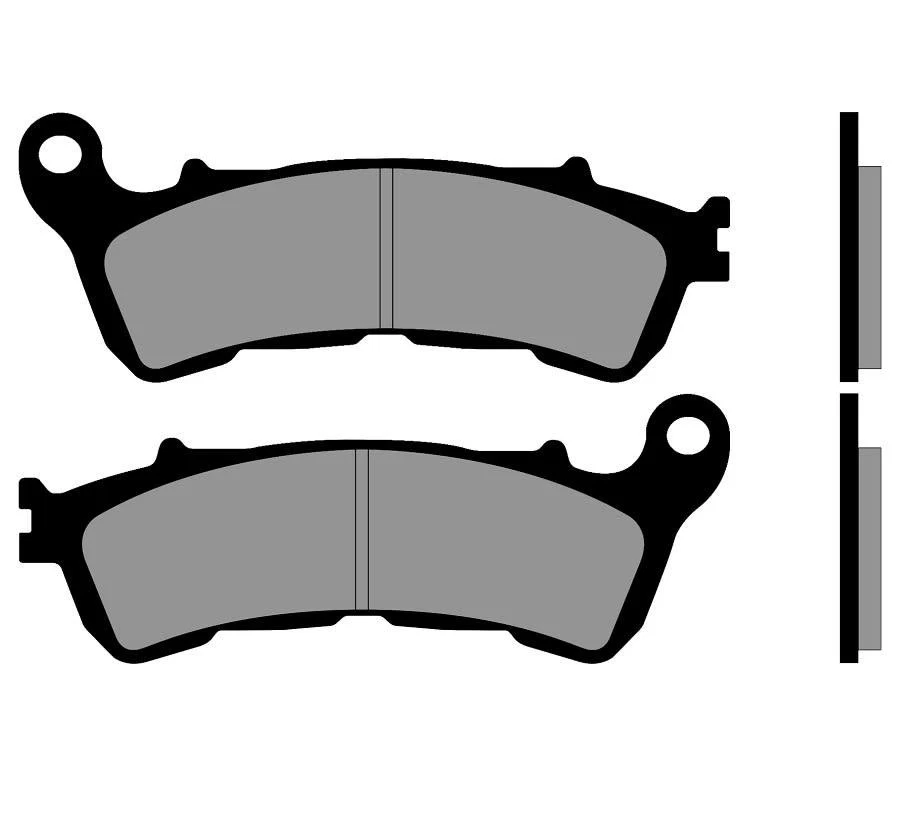 Plaquettes De Frein Organiques BRENTA 3081 Avant Arrière HARLEY XL IRON 1200 - Photo 1/1