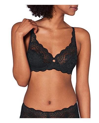 Triumph  Amourette 300 Non Padded Wired Bra Black  0004  32J