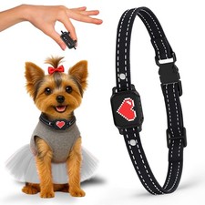 Bark Collar for Small Dogs 5 15 lbs with Magnetic Charging No Shock 3 Beep Vibra