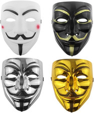 Hacker Maschera V per Vendetta Anonymous Maschera per Costume Di Halloween Acces