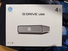 G-Technology G-DRIVE 4 TB Externe Festplatte 7200 RPM USB 3.0 NEU