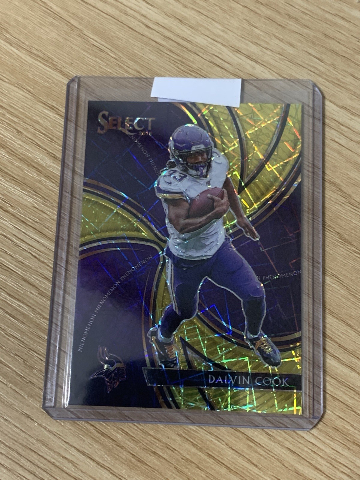 2019 Panini Select - Phenomenon Dalvin Cook #13 Gold Prizm /10