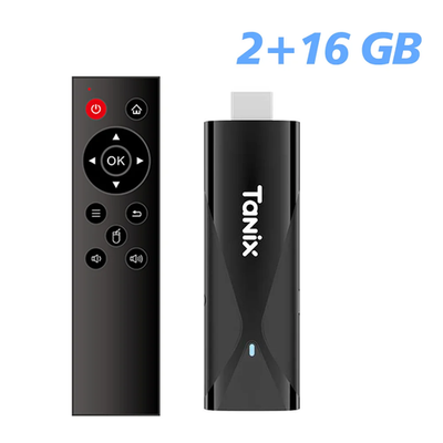 TVBOX Android TV Stick VOD視聴等 TANIX TX8 Smart TV Box Android 10 TV Stick Allwinner H313 2GB 16GB