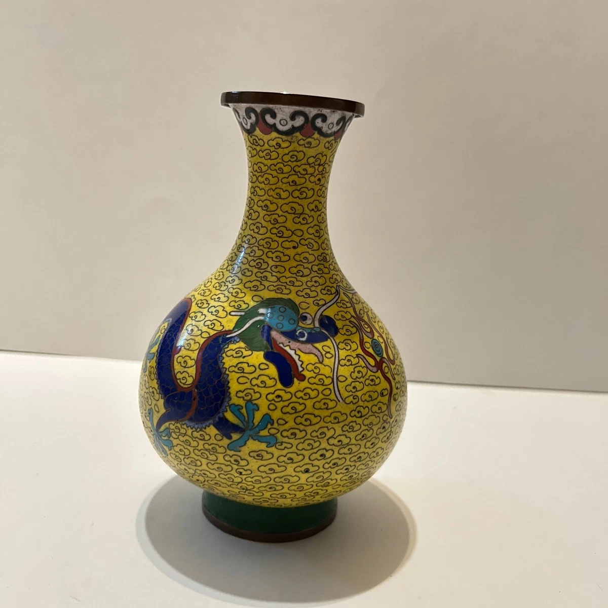 黄色1900-1940 中国古董花瓶| eBay