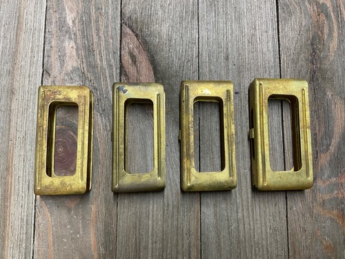 2x Italian Carcano Rifle Enbloc Clips Brass 6rd Dated WW2 & Before
