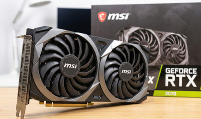 MSI GeForce RTX 3070 Ventus 2X OC LHR 8GB GDDR6 | Top Zustand | Getestet