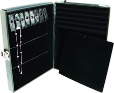 Jewelry Designer Premier Display Case Travel Storage and Organizer