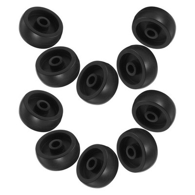 10Pcs Reusable Gym Replacement Roller Wheels for Fitness Equipment Easy Mobility