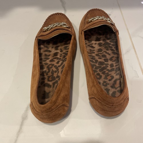 Vionic Mesa Loafer Mokassin flach Damen 10 braun Wildleder Orthesen Komfort Schuhe - Bild 4 von 7
