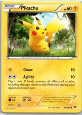 Pikachu Common XY - BREAKthrough 48/162 NM on eBay