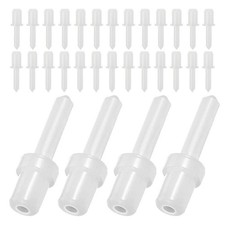 70 Pcs Plastic Shutter Fasteners Repair Pins Louvers Staples Window Repair Parts