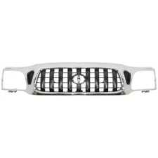 Grille Assembly Chrome Frame Black Insert For 2001-04 Toyota Tacoma