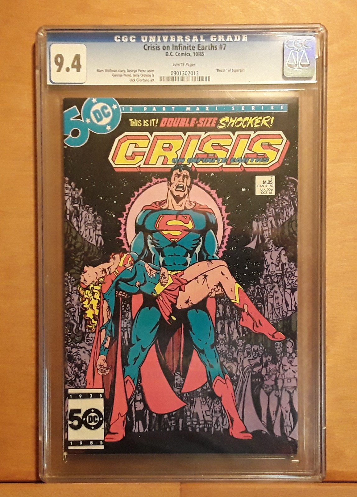 Crisis on Infinite Earths #7 Value - GoCollect