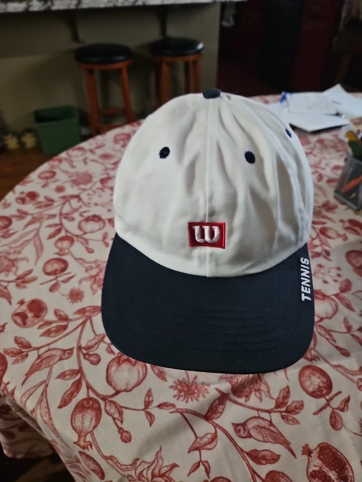 Wilson Hat Cap Strap Back Mens One Size Performance Tennis Headwear - Image 2 of 4
