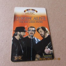 BEE GEES STORY STAYIN' ALIVE USED CONCERT TICKET FROM THAILAND 1