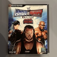 WWE Smackdown Vs Raw 2008 Brady Games Official Strategy Guide