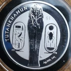 2023 Tutankhamun 1 oz .999 Ag Silver Coin - Republic of Sierra Leone "Stunning"