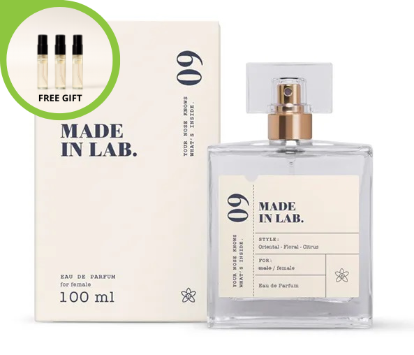 MADE IN LAB 09 WOMEN Eau de Parfum 100ml For WOMEN Oriental Long Lasting