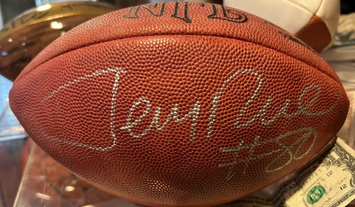 JERRY RICE SAN FRANCISCO 49ers RAIDERS SIGNED WILSON OFFICIAL NFL FOOTBALL JSA