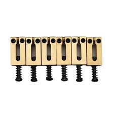 E-Gitarren-Stegs&auml;ttel Aus Messing, 10,5 mm, Tremolo-Teile, E-Gitarren-Steg-7655.