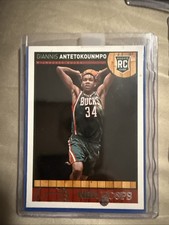 2013-14 Panini Hoops NBA Giannis Antetokounmpo RC Rookie Card #275 Bucks Star. rookie card picture