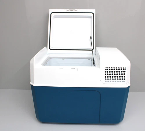 MOBICOOL MCF40 Kompressor-Kühlbox 38L 12/24V und 230V Mini-Kühlschrank Blau-Weiß - Bild 4 von 15