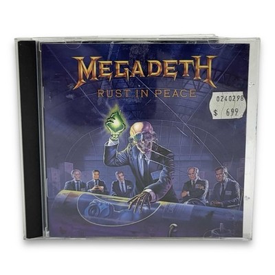 Megadeth Rust In Peace (CD, 1990) Capitol Records   CDP 7 91935 2 Rare